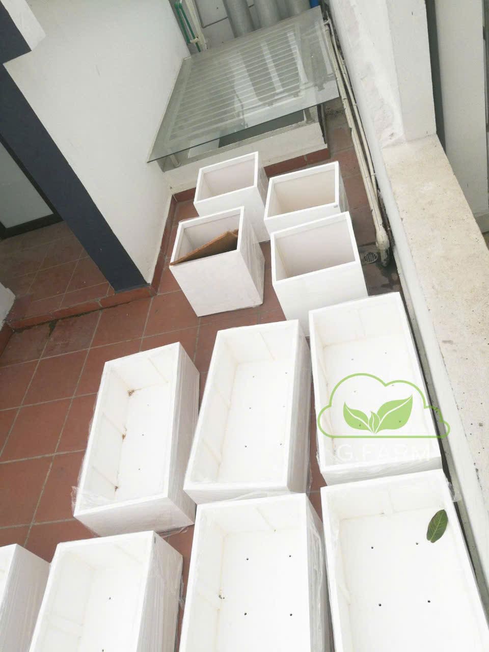 Vườn rau sân thượng đẹp phong cách châu âu DA 101